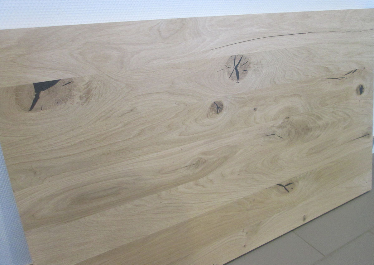 Plan de travail bois chêne vintage